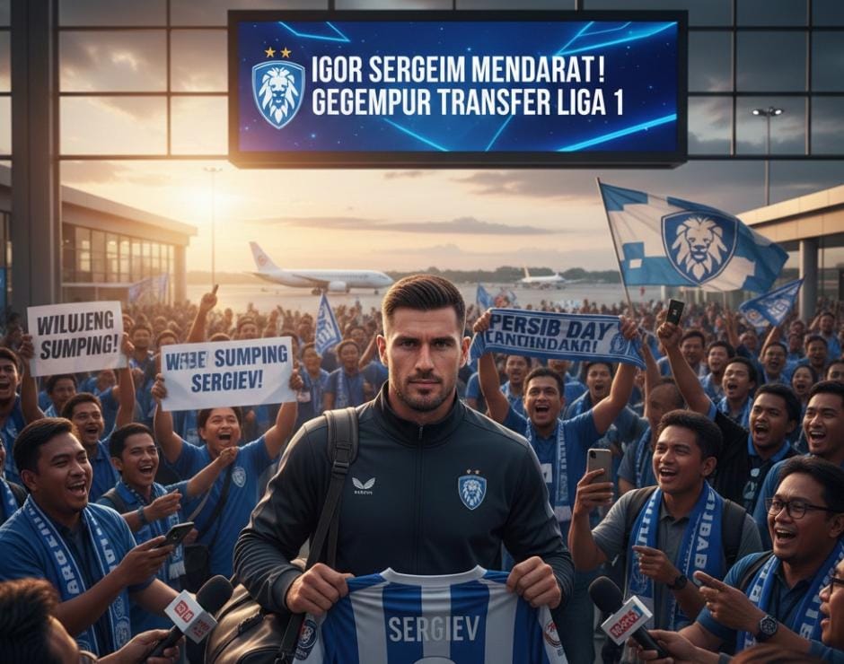 Igor Sergiev ke Persib Bandung, Baru Mendarat di Indonesia tapi Langsung Guncang Bursa Transfer Liga 1