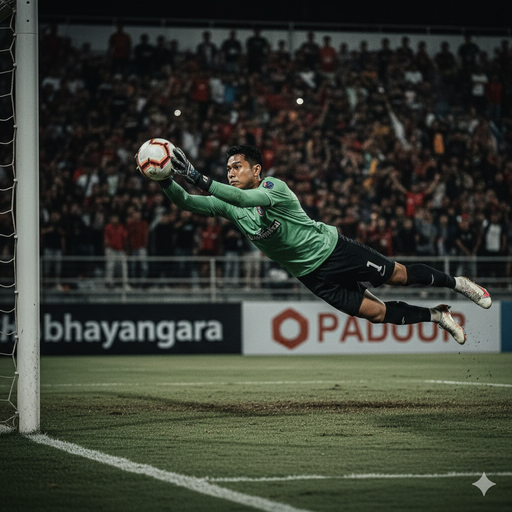 Hasil Bhayangkara FC vs Dewa United berakhir 1-0. Gol Farb Sada dan aksi penyelamatan Akil Syafik amankan kemenangan The Guardian di Stadion Sumpah Pemuda.