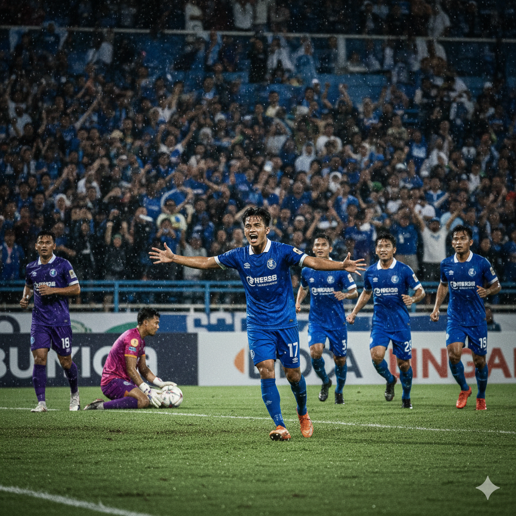 Simak ulasan taktis laga Persik vs Persib! Kiper Leo tampil gila, Sadil Ramdani cetak gol lalu kartu merah, hingga analisis