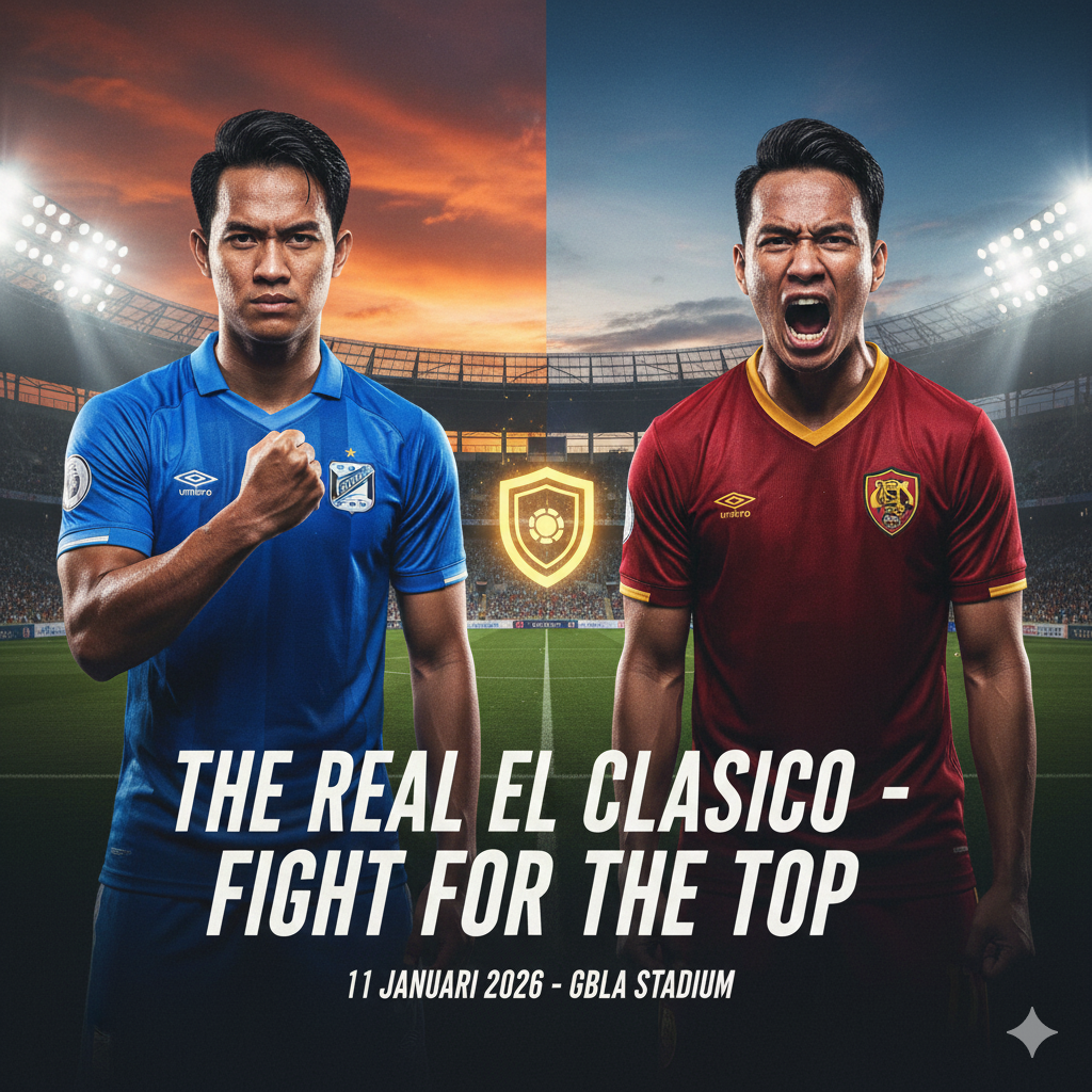 Cek Hasil BRI Super League 2026: Persib rebut puncak klasemen! Malut United pesta gol, dan jadwal El Clasico Persib vs Persija di GBLA menanti.