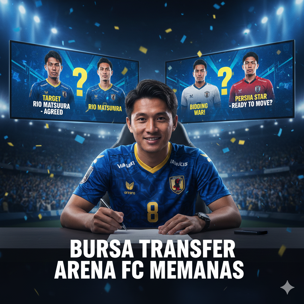Bursa Transfer Arema FC Memanas: Rio Matsumura Sepakat, Kapten Rival Dibidik, Satu Bintang Persija Siap Merapat