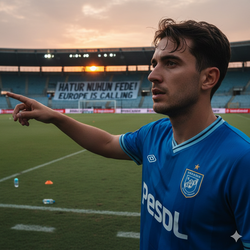 Federico Barba Persib Bandung Segera Berpisah, Bek Andalan Maung Bandung Konfirmasi Pulang ke Eropa Musim Depan