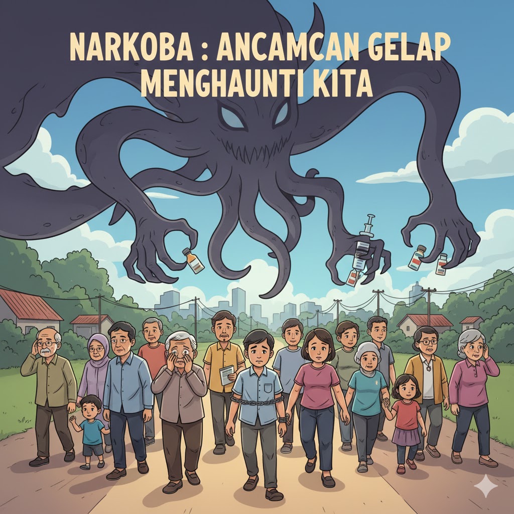 ILUSTRASI KENGERIAN NARKOBA
