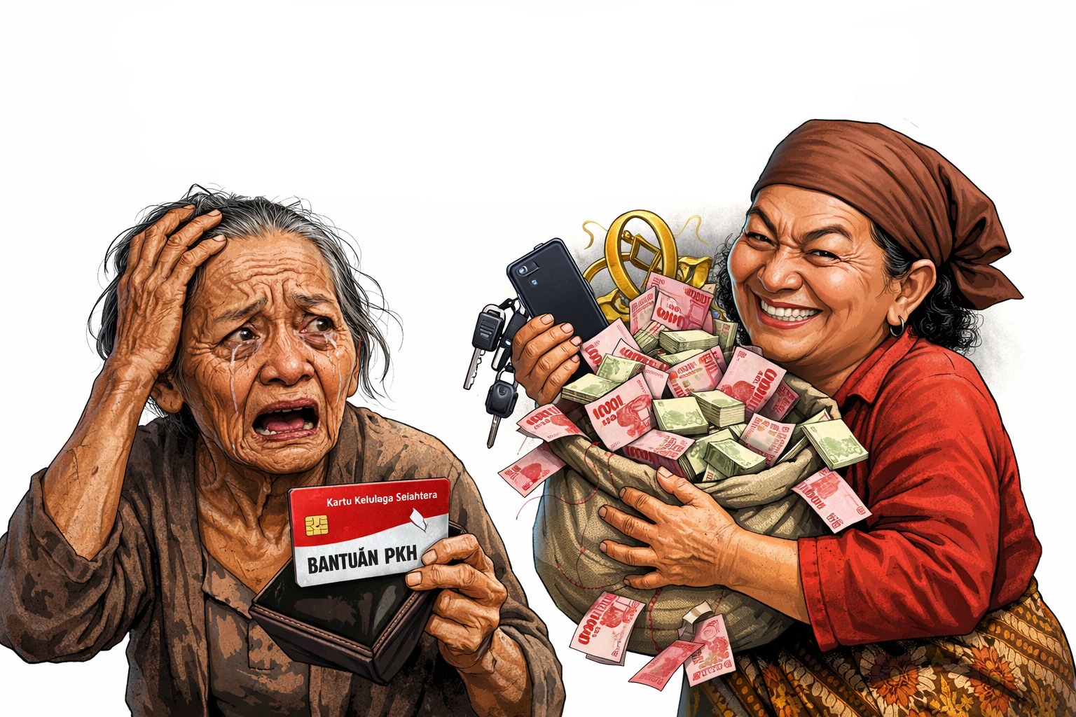 ILUSTRASI BANTUAN PKH