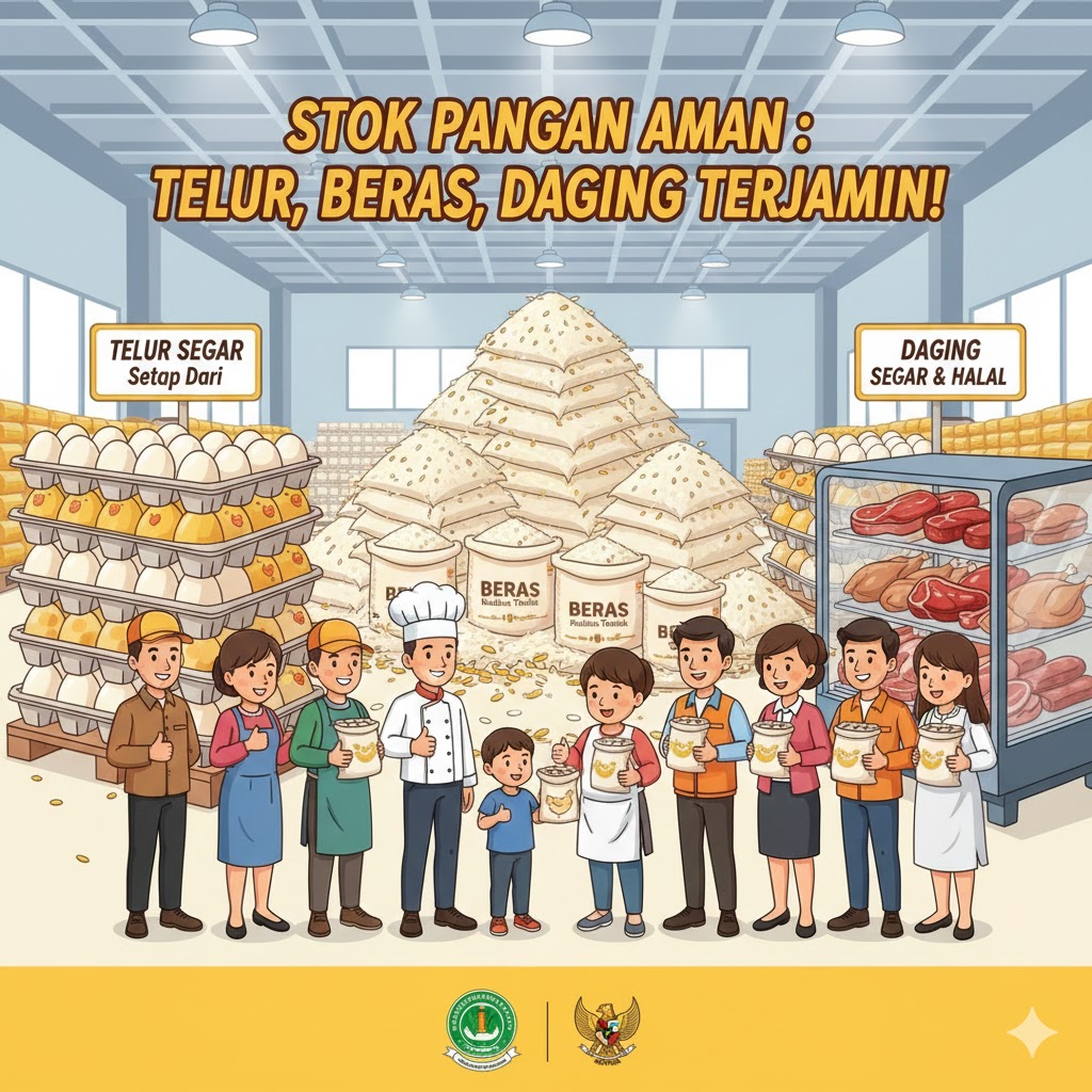 ILUSTRASI STOK PANGAN