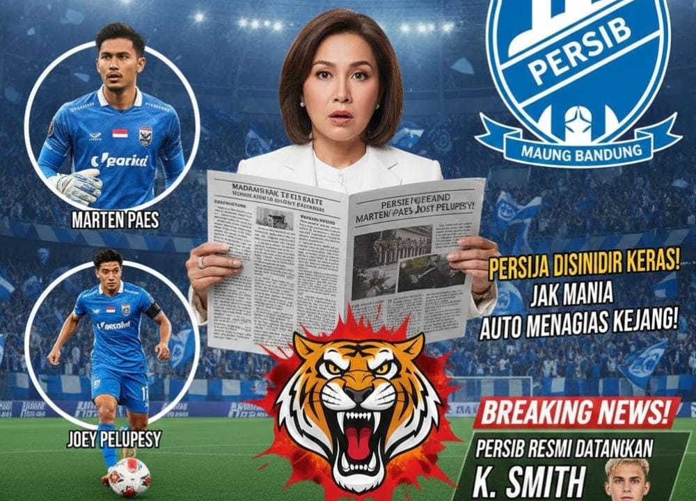 Transfer Persib Bandung Januari 2026 Disorot Asia, Madame Pang Puji Ambisi Maung Bandung, K Smith Resmi Jadi Pengganti William Marsilio
