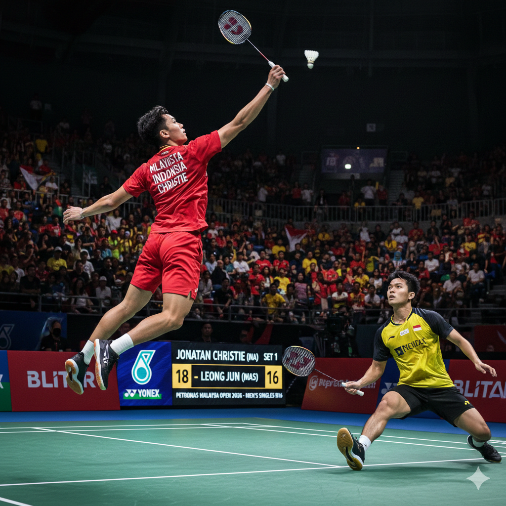 Jadwal 16 Besar Malaysia Open 2026 Kamis 8 Januari: Jonatan Christie, Fajar/Fikri hingga Putri KW Tantang Unggulan Dunia