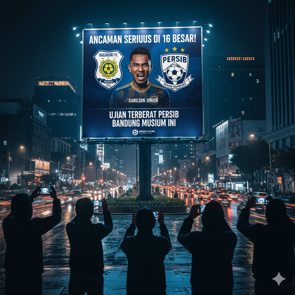 Ancaman Serius di 16 Besar! Racaburi FC dan Danilson Junior Jadi Ujian Terberat Persib Bandung Musim Ini