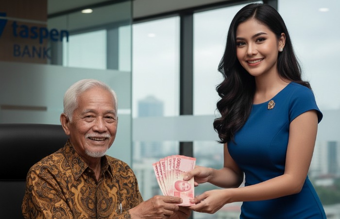 Gaji ketiga belas pensiunan resmi cair. TASPEN luruskan isu rapelan dan tegaskan belum ada keputusan kenaikan pensiun 2025.