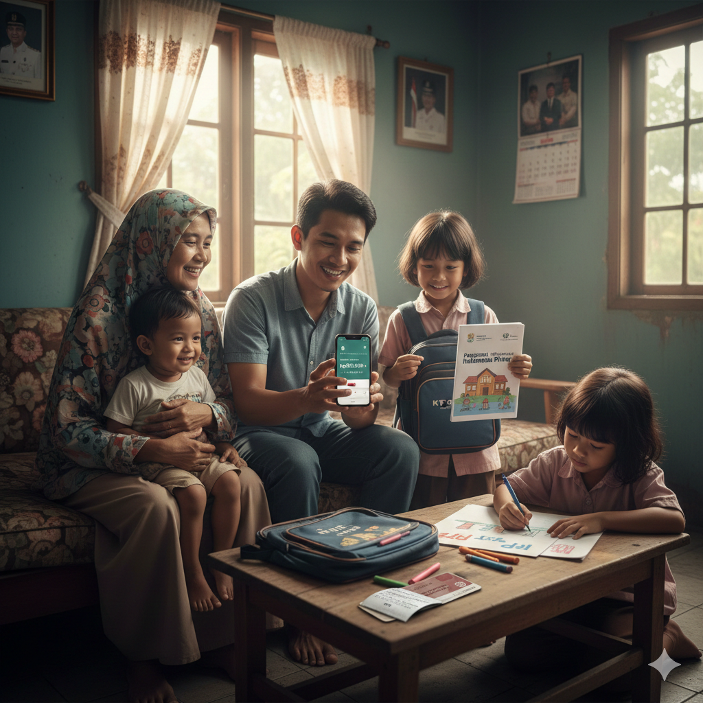 Bansos Cair Hari Ini: BPNT Tahap 4 Rp600 Ribu Masuk KKS, PIP TK Mulai 2026 hingga Sinyal Penghapusan PKH Lama