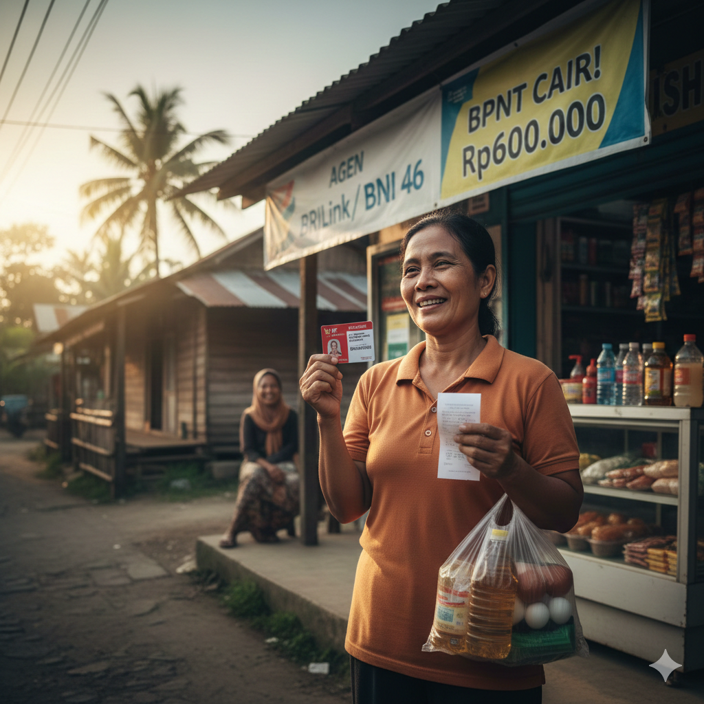 BPNT Tahap 4 Cair Hari Ini! Saldo Rp600.000 Masuk KKS BNI di Sejumlah Daerah, Cek Wilayahmu Sekarang