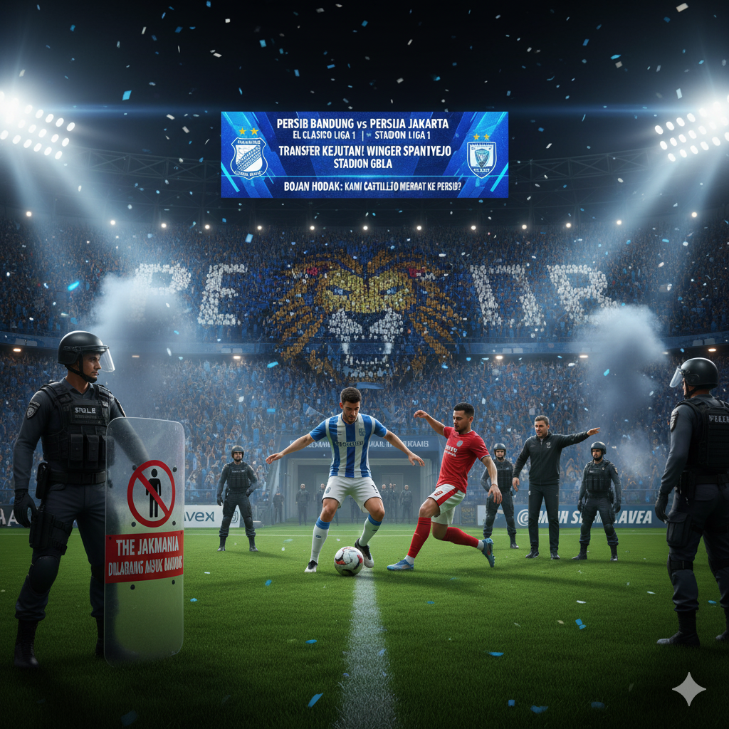Persib Bandung Panaskan El Clasico: Transfer Kejutan Winger Spanyol, 3.000 Personel Amankan GBLA, Bojan Hodak Pastikan Tim All Out Lawan Persija
