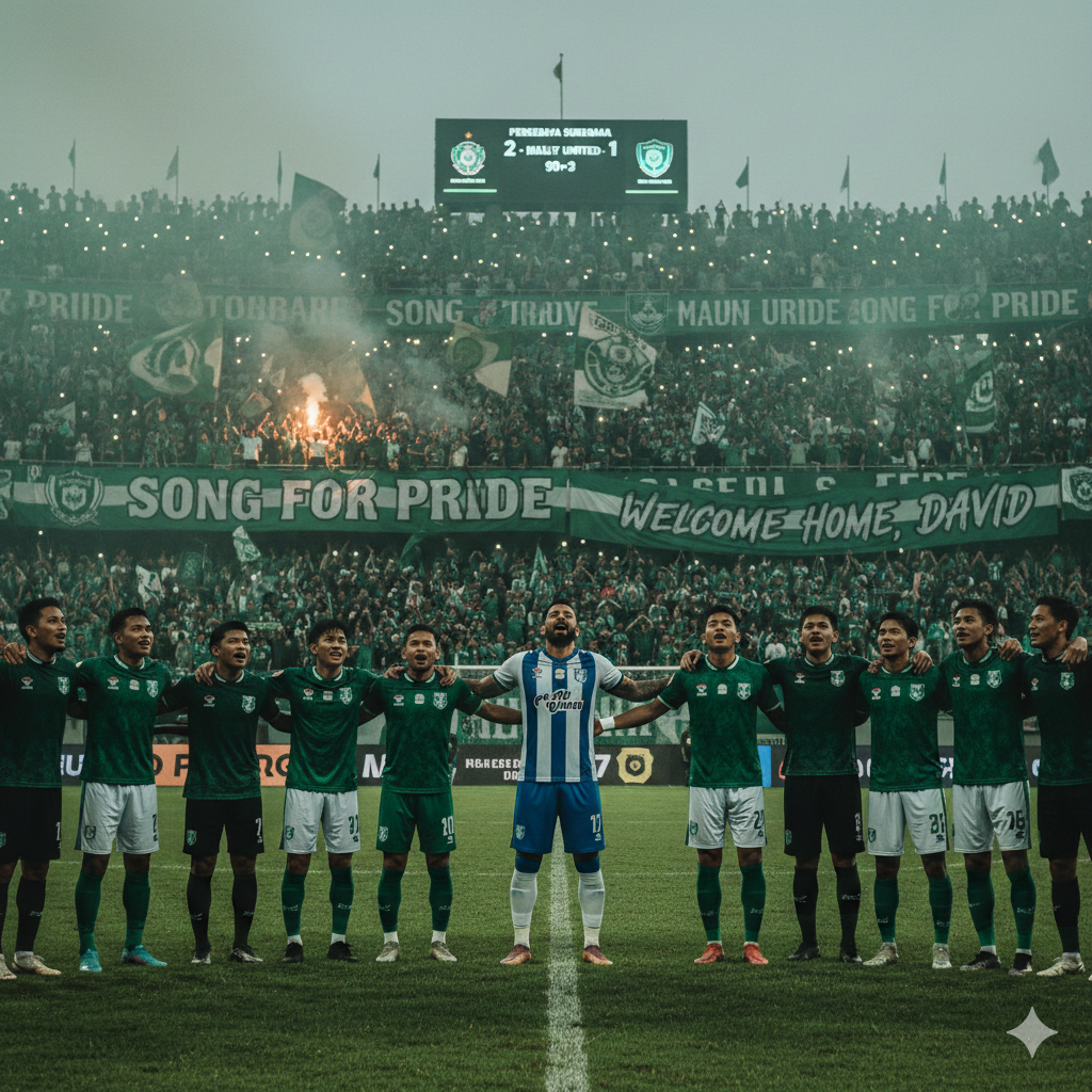 Rumor Persebaya Kian Panas: Isyarat CLBK David Da Silva di Gelora Bung Tomo, Ikut Nyanyi Song for Pride dan Akui Rindu Surabaya