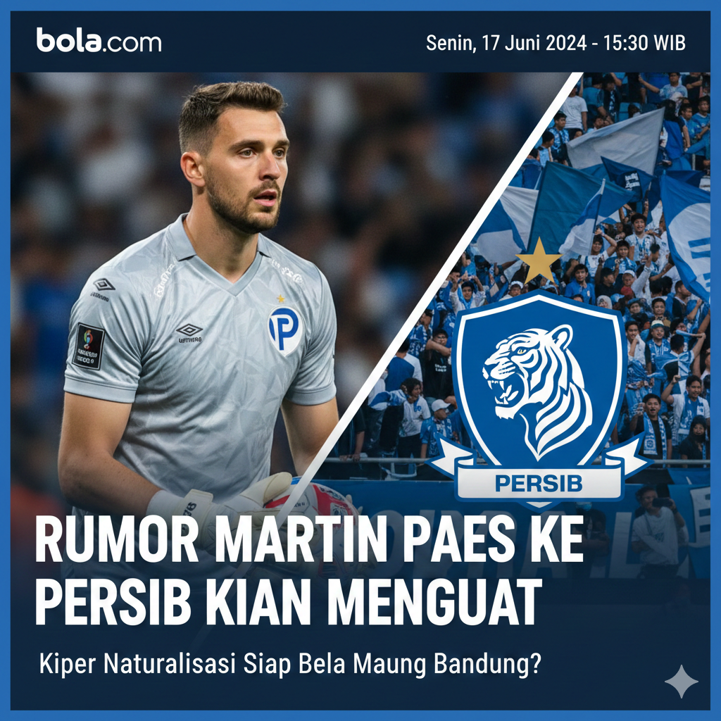 Rumor Martin Paes ke Persib kian menguat