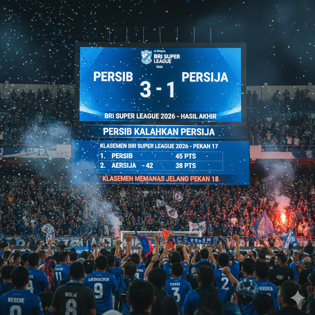Klasemen liga 1 memanas