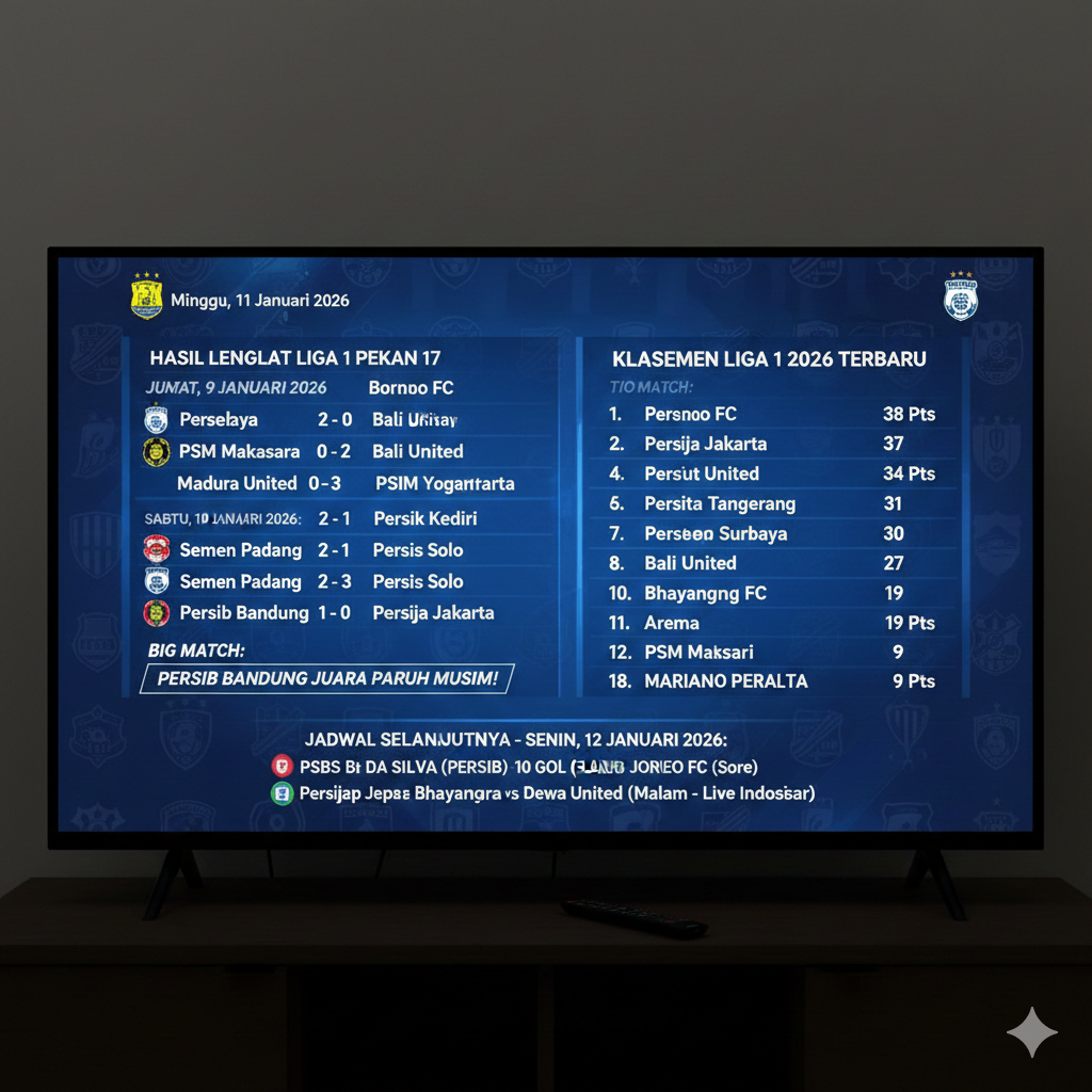 Jadwal liga 1 super league