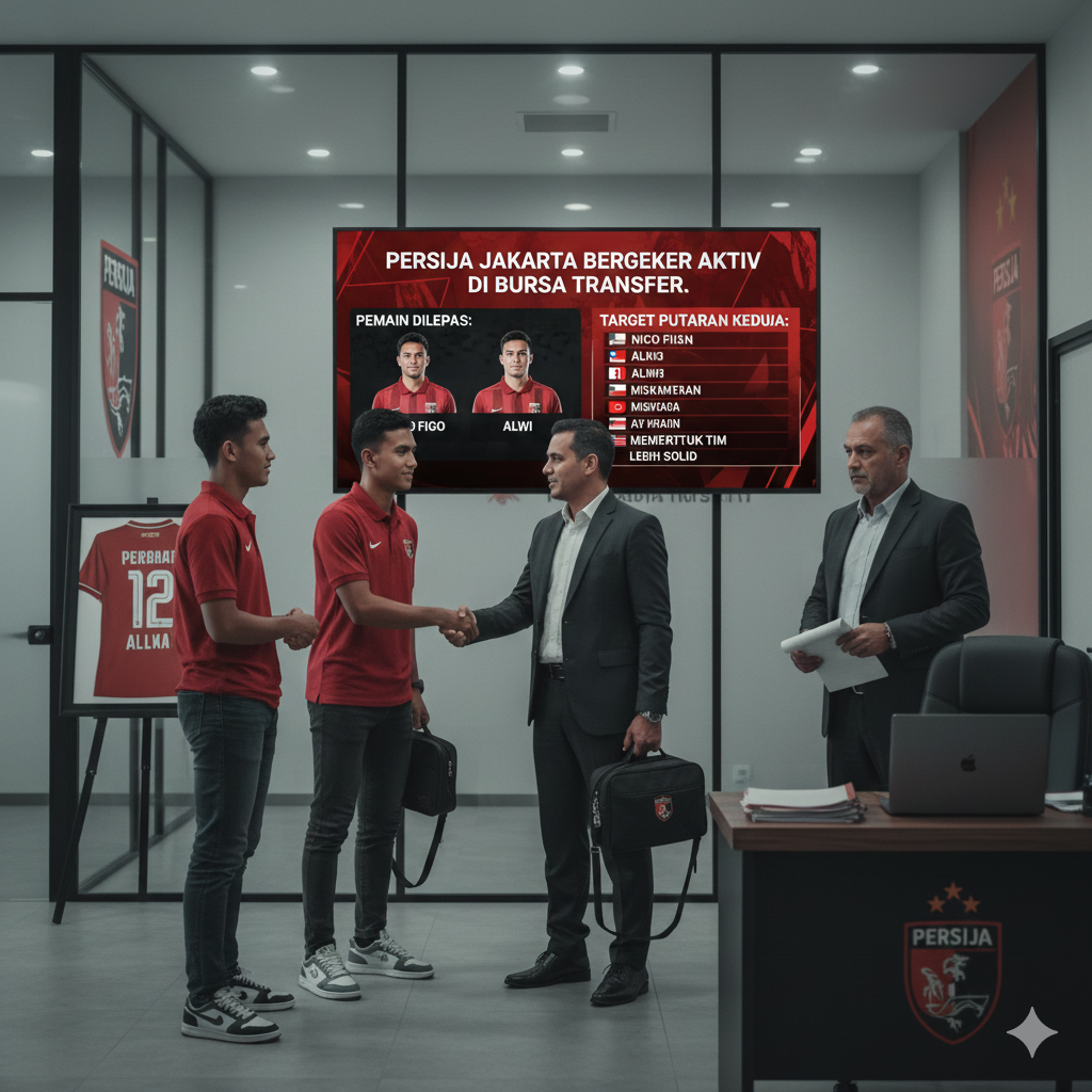 Persija Jakarta Bergerak Aktif di Bursa Transfer, Lepas Nico Figo hingga Alwi demi Tim Lebih Solid di Putaran Kedua