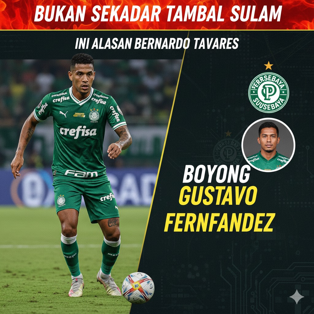 Bukan Sekadar Tambal Sulam, Ini Alasan Bernardo Tavares Boyong Gustavo Fernandez ke Persebaya