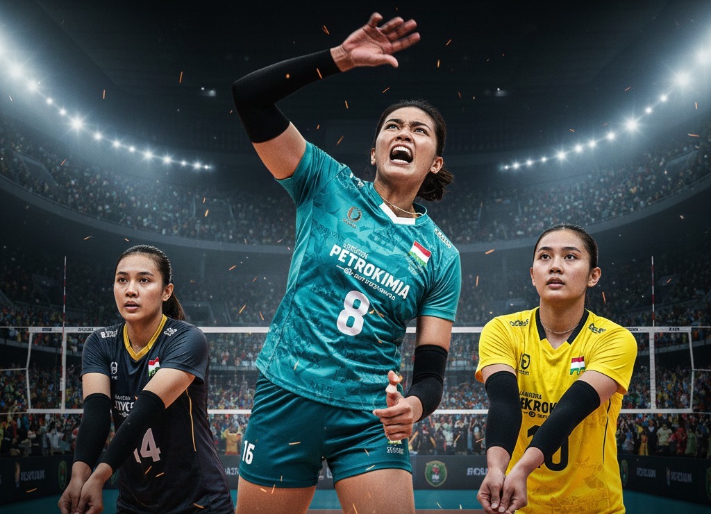 Update transfer Proliga 2026: Megawati Hangestri tinggalkan Turki demi Gresik Petrokimia! Jakarta Elektrik PLN borong pemain bintang. Cek detailnya!