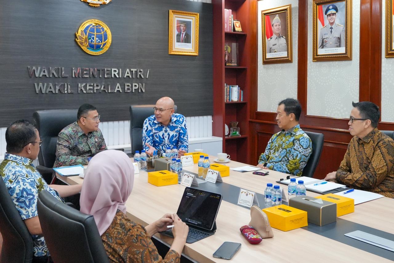 Bahas Hak Atas Tanah WNA dan Diaspora, Wamen ATR/BPN Terima Kunjungan Wamenlu