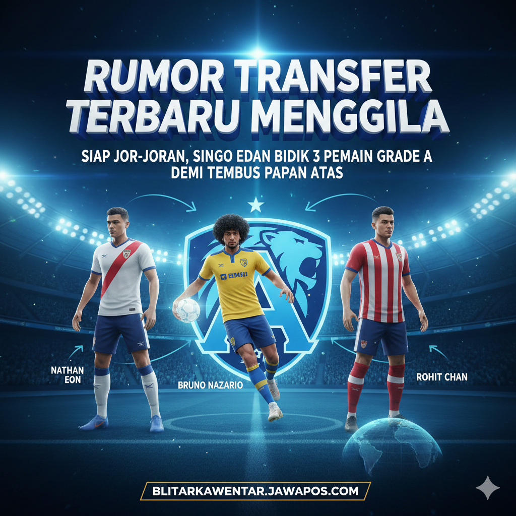 Rumor Transfer Arema Terbaru Menggila: Siap Jor-Joran, Singo Edan Bidik 3 Pemain Grade A Demi Tembus Papan Atas