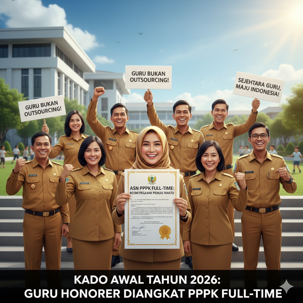 Kabar gembira bagi Guru P3K! DPR desak penghapusan status paruh waktu dan angkat guru honorer jadi penuh waktu. Cek mekanisme dan ulasannya di sini!