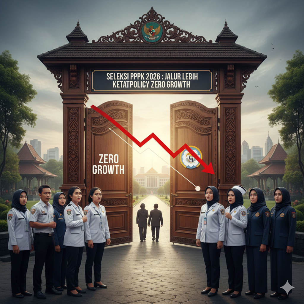 Seleksi PPPK 2026 Makin Ketat Imbas Kebijakan Zero Growth, Ini Sinyal Pemerintah dan Peluang Emas yang Masih Tersisa