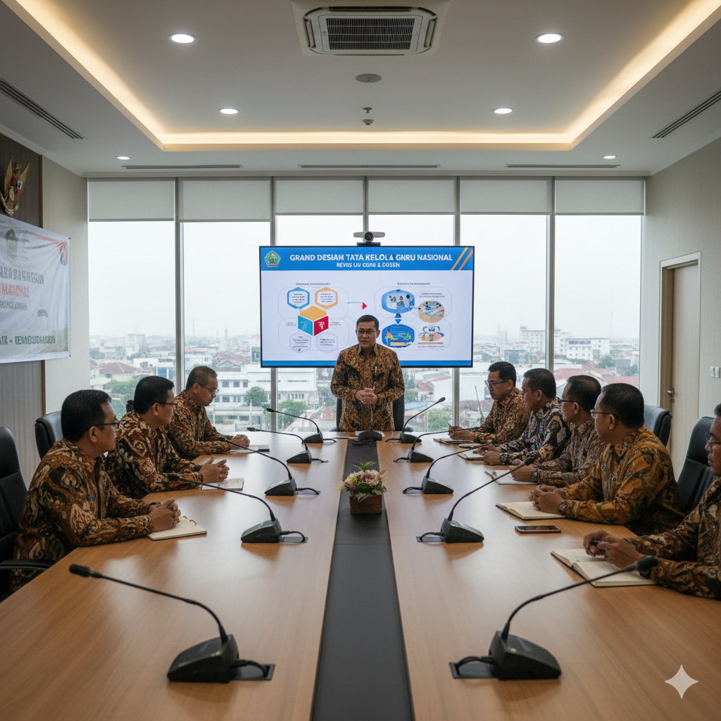 Revisi UU Guru dan Dosen Digodok, Ini Grand Desain Tata Kelola Guru dari Prajabatan hingga Pensiun yang Disiapkan Kemendikdasmen