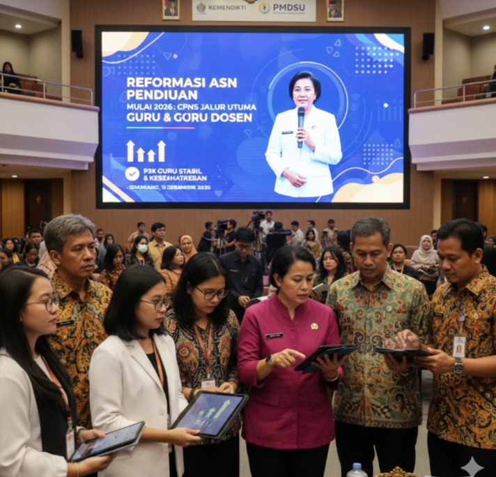Seleksi P3K guru dan dosen dihentikan mulai 2026. Pemerintah alihkan rekrutmen ASN pendidikan ke CPNS. Simak dampak dan peluangnya.