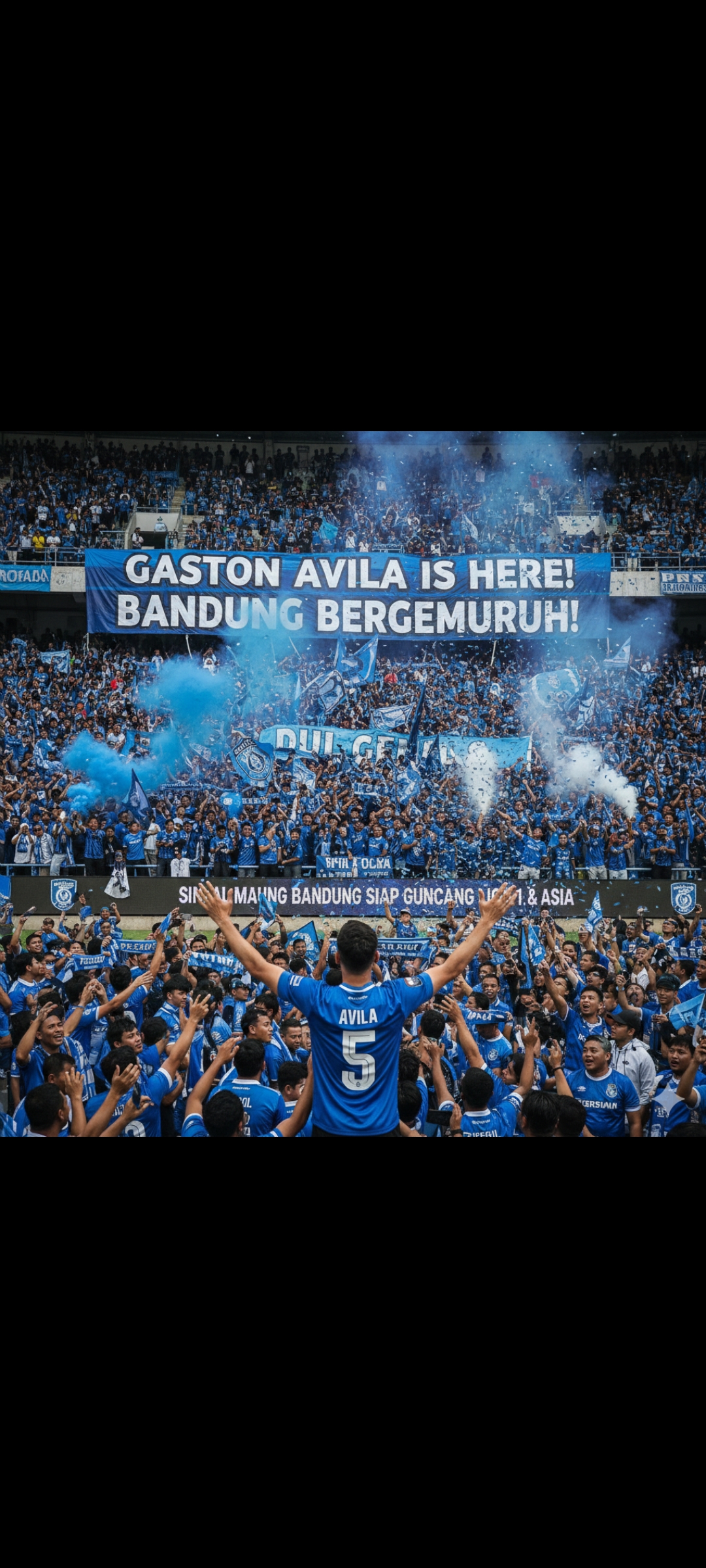Gaston Avila ke Persib Bandung