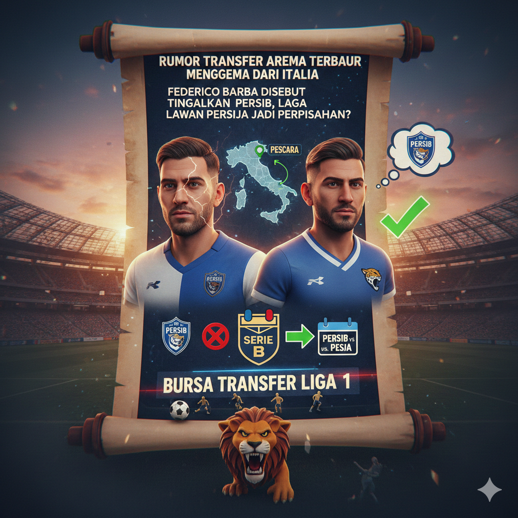 Rumor Transfer Arema Terbaru Terseret Efek Domino: Persib Resmi Rekrut Gaston Avila, Bek Ajax Jadi Pemain Termahal Musim Ini