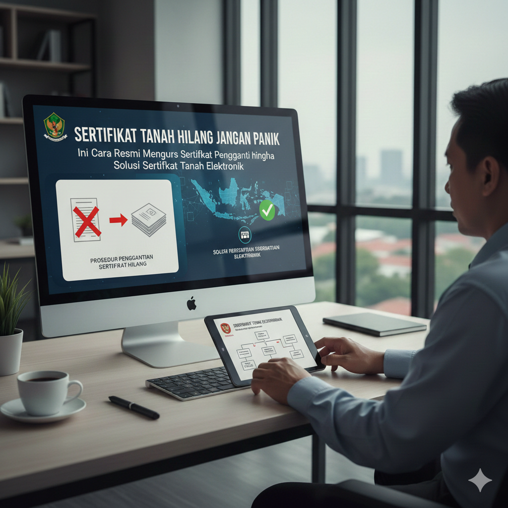 Sertifikat Tanah hilang jangan panik
