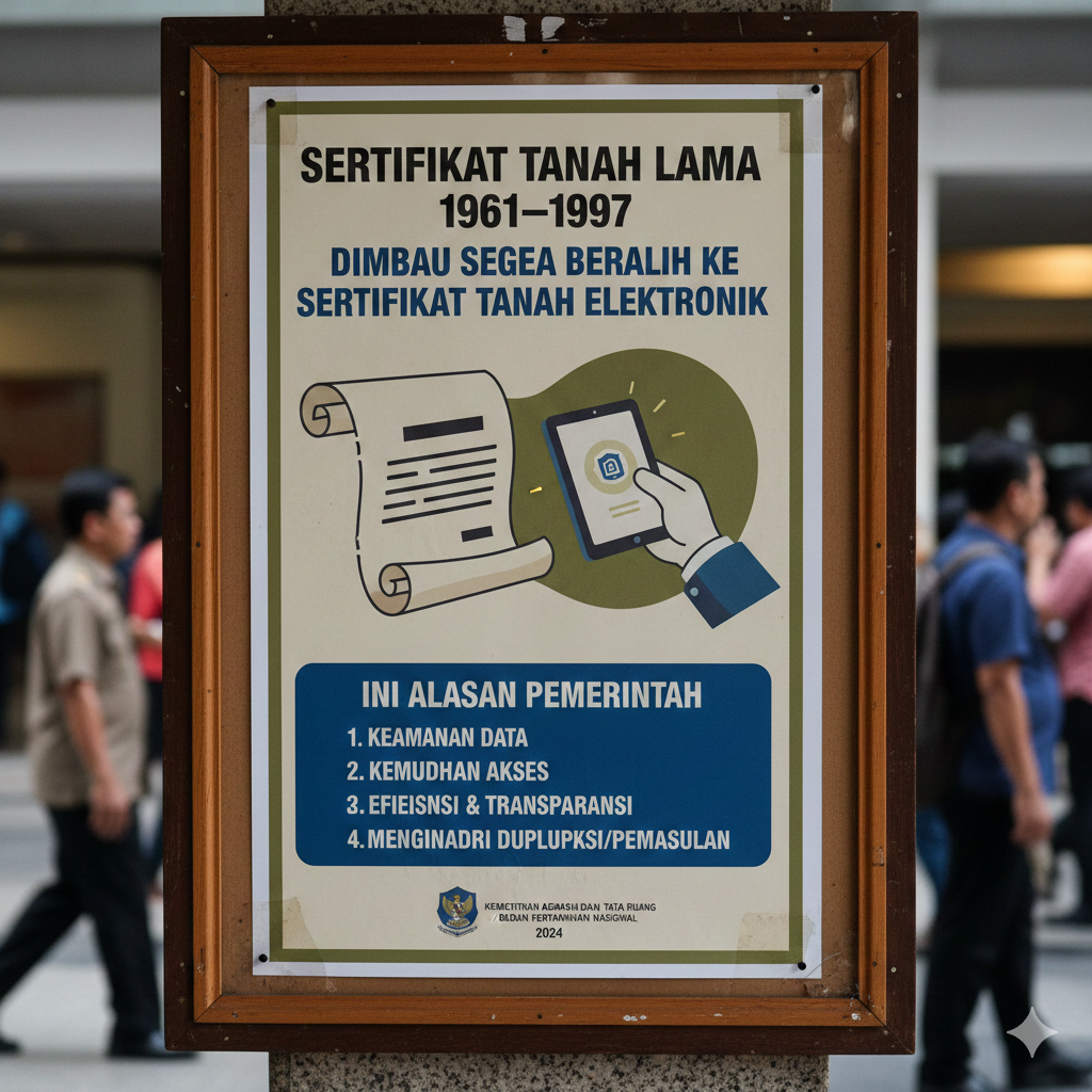 Sertifikat tanah lama