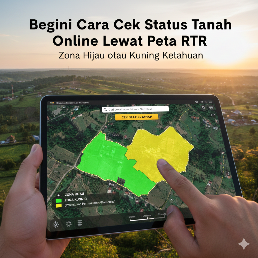 Cek status tanah online