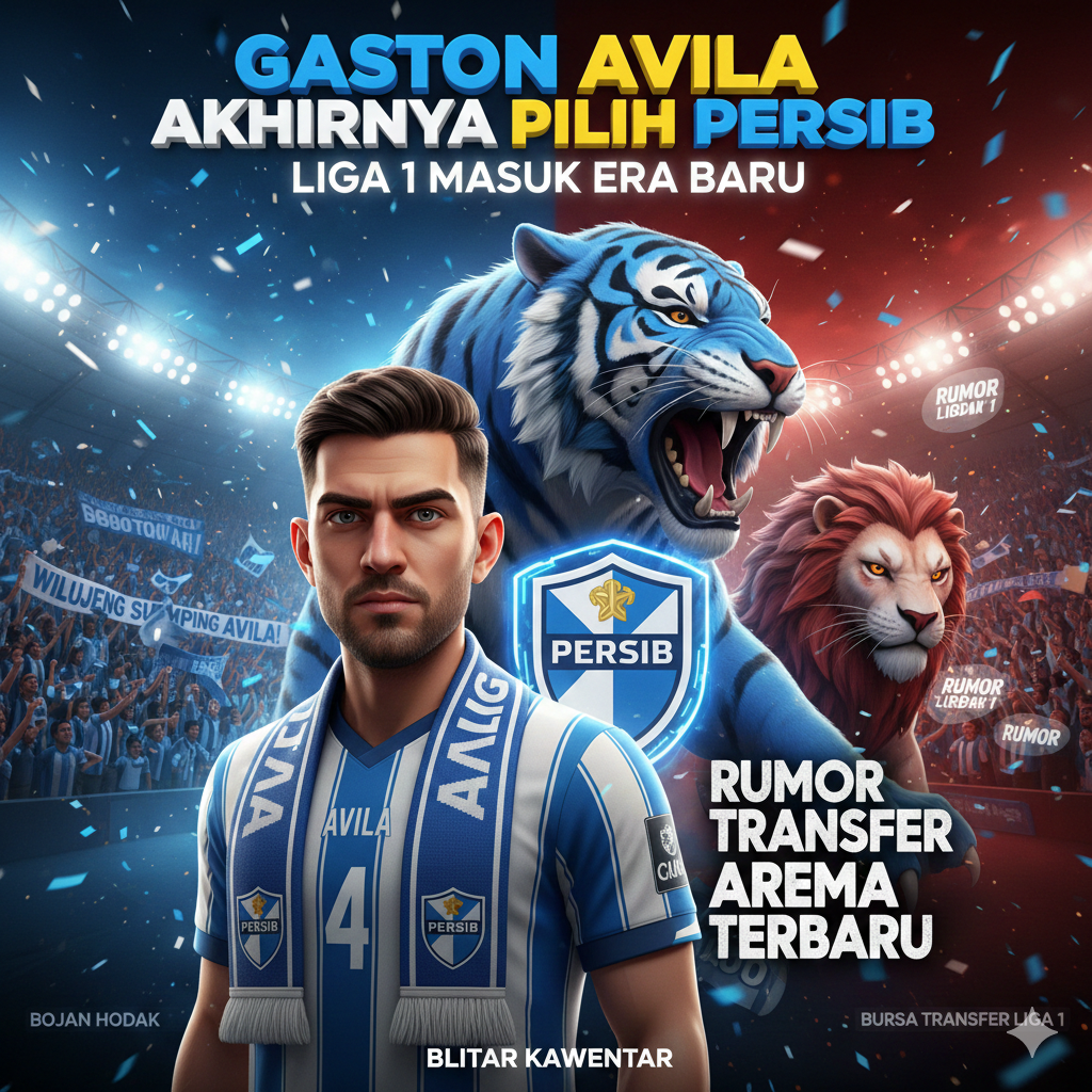 Rumor Transfer Arema Terbaru Terseret Efek Domino: Persib Resmi Rekrut Gaston Avila, Bek Ajax Jadi Pemain Termahal Musim Ini