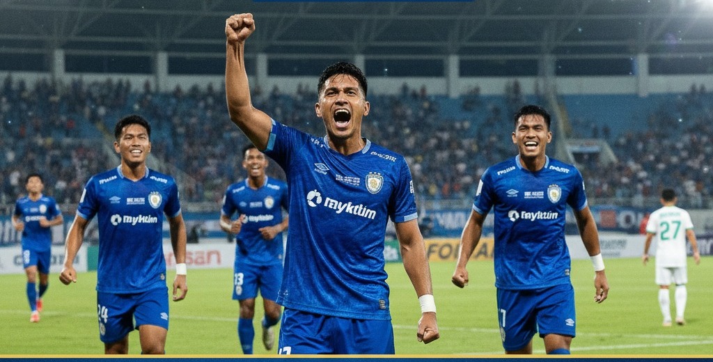 Arema FC sukses bekuk Persik Kediri 2-1! Simak ulasan kemenangan emosional Singo Edan dan rumor transfer winger Brasil Gabriel Silva di sini.