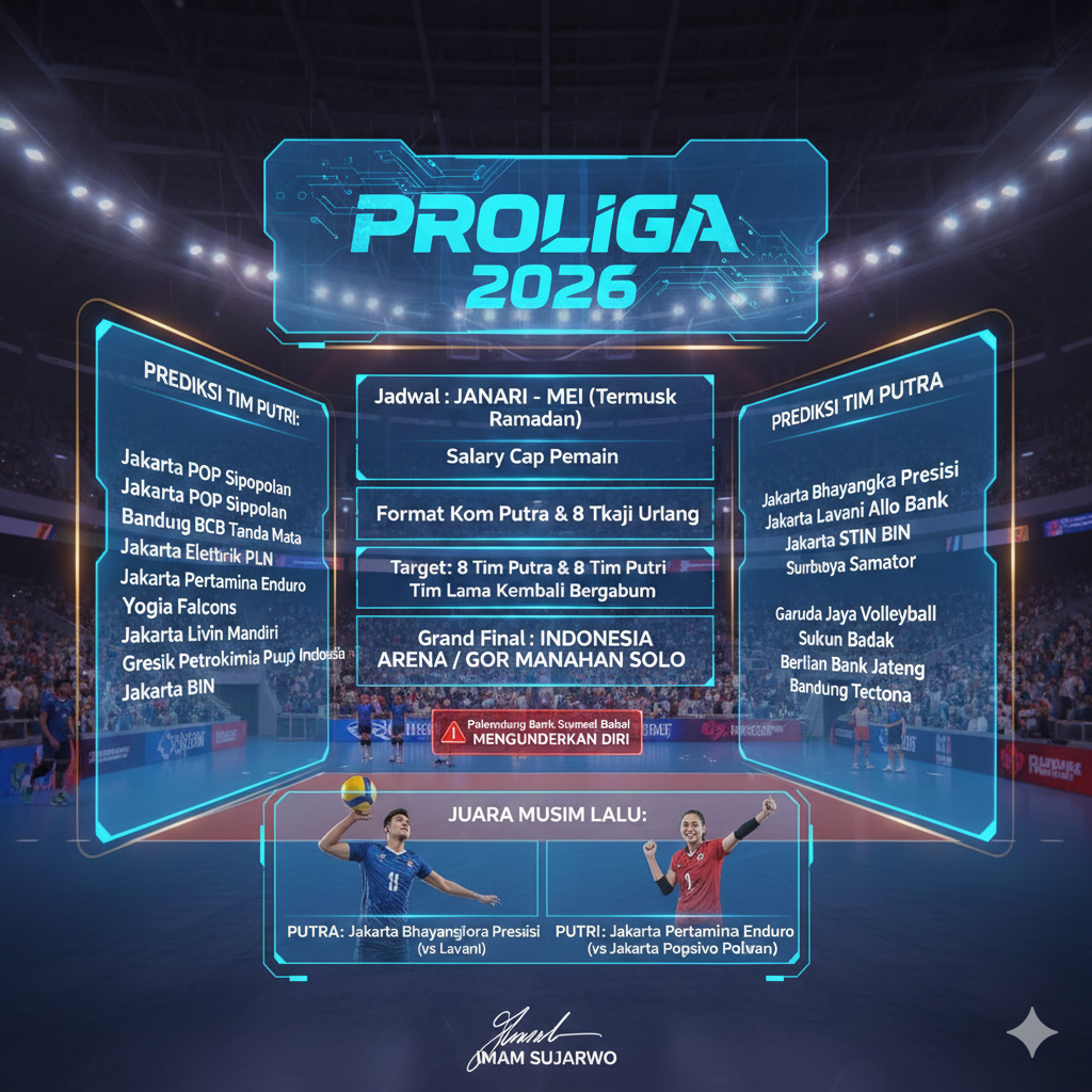 Cap Diterapkan, Format Baru Disiapkan, Final Digelar di Indonesia Arena?