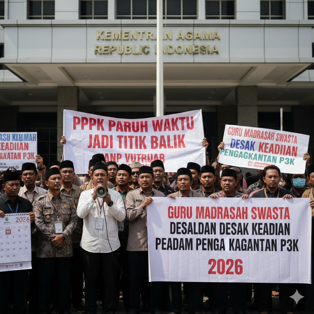PPPK Paruh Waktu 2026 Jadi Titik Balik, Guru Madrasah Swasta Desak Keadilan Pengangkatan P3K