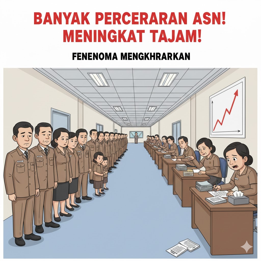 Ilustrasi cerai ASN Kabupaten Blitar