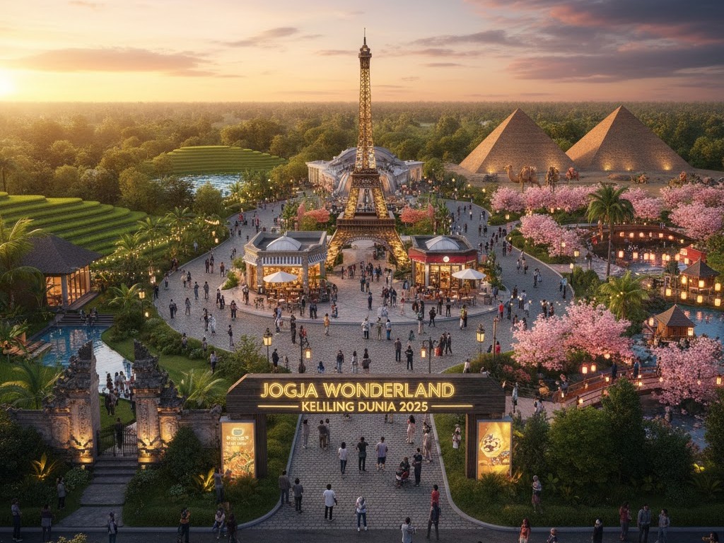 16 Wisata Jogja Terbaru 2025 Paling Populer, Dari Nuansa Bali hingga Keliling Dunia yang Lagi Diburu Wisatawan