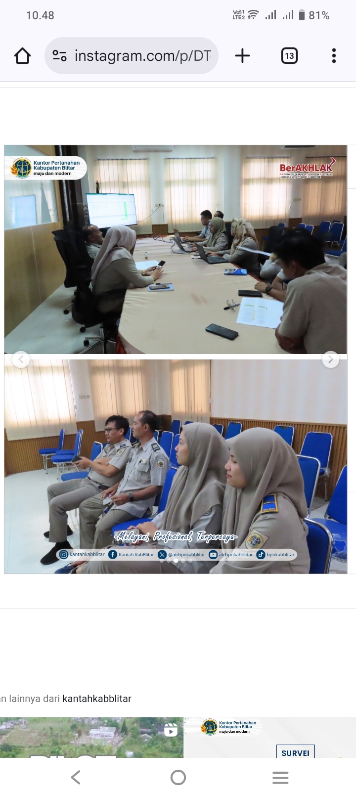 Rapat Koordinasi PTSL 2026 Kabupaten Blitar Digelar, Kantor Pertanahan Tegaskan Pentingnya Sinergi