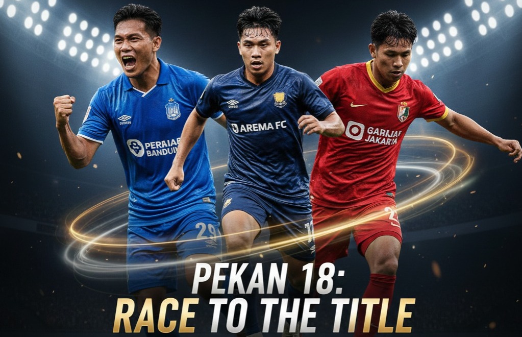 Persib Bandung pimpin klasemen BRI Super League 2026! Simak jadwal pekan ke-18, duel Persib vs PSBS Biak, serta daftar top skor Dalberto vs Maxwell Souza di sini.