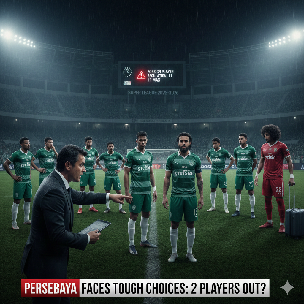 Pemain Asing Persebaya Membludak Jelang Putaran Kedua, Pedro Matos Datang, Siapa yang Tersingkir dari Bajul Ijo?