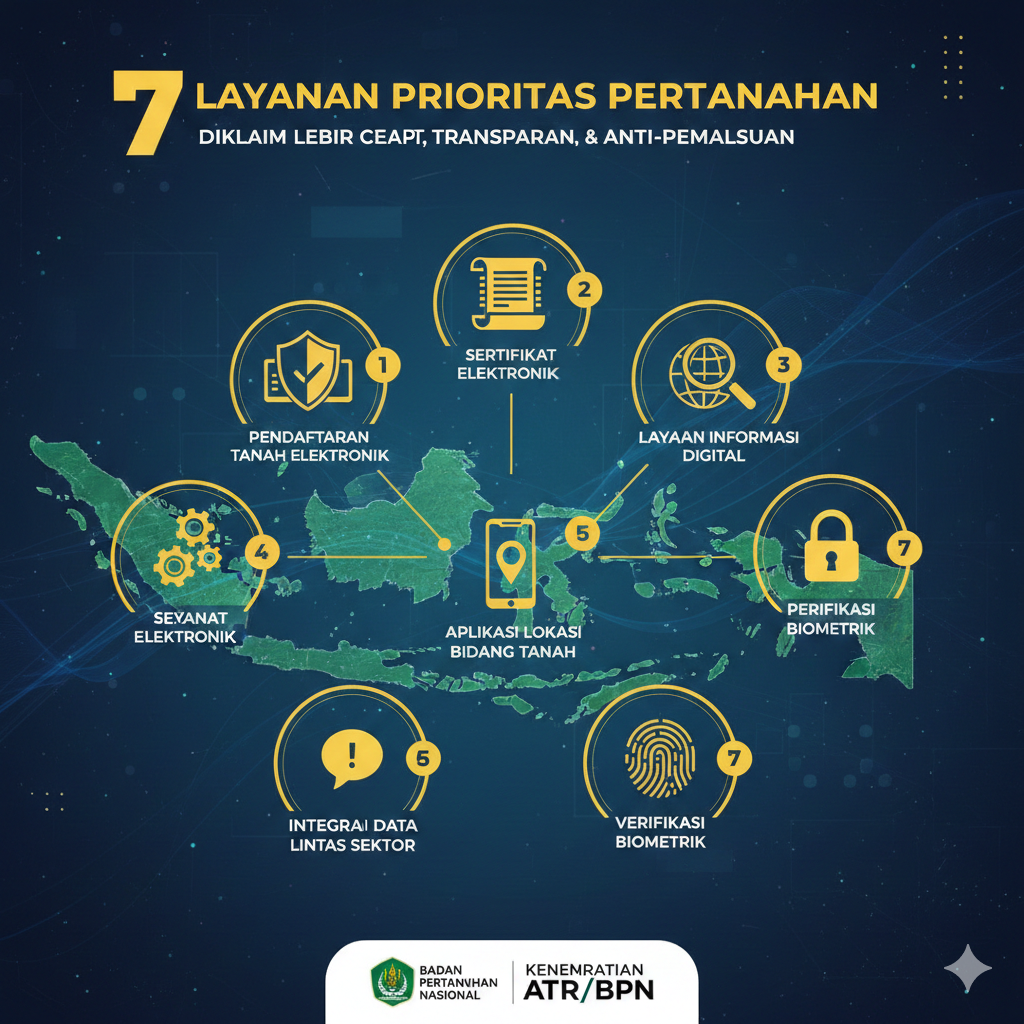 Ini 7 Layanan Prioritas atrbpn.