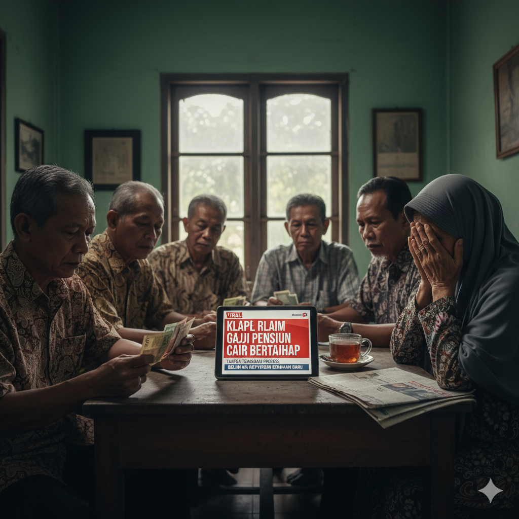Viral Klaim Rapel Gaji Pensiun Sudah Cair Bertahap, TASPEN Tegaskan Proses Otomatis dan Belum Ada Keputusan Kenaikan Baru