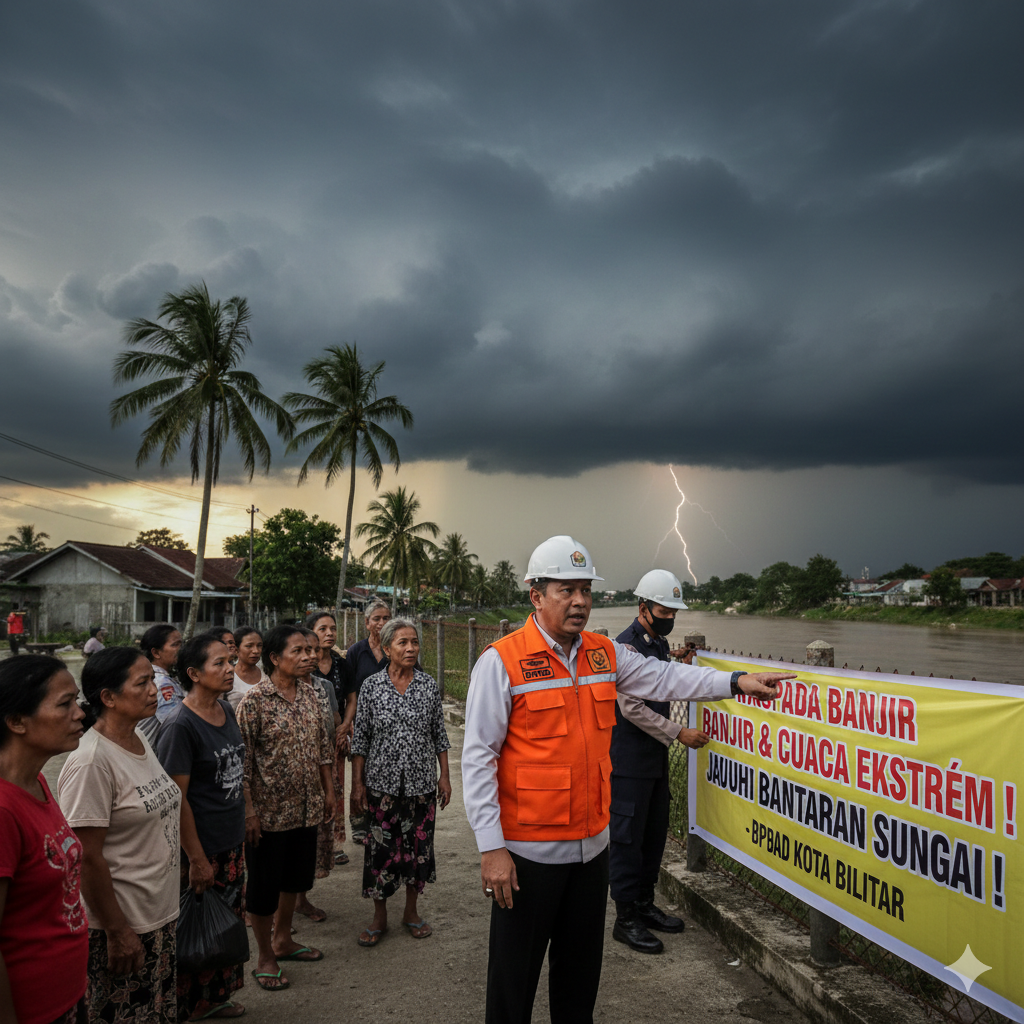 Potensi Cuaca Ekstrem Mengintai  BPBD Minta Warga Tingkatkan Kewaspadaan