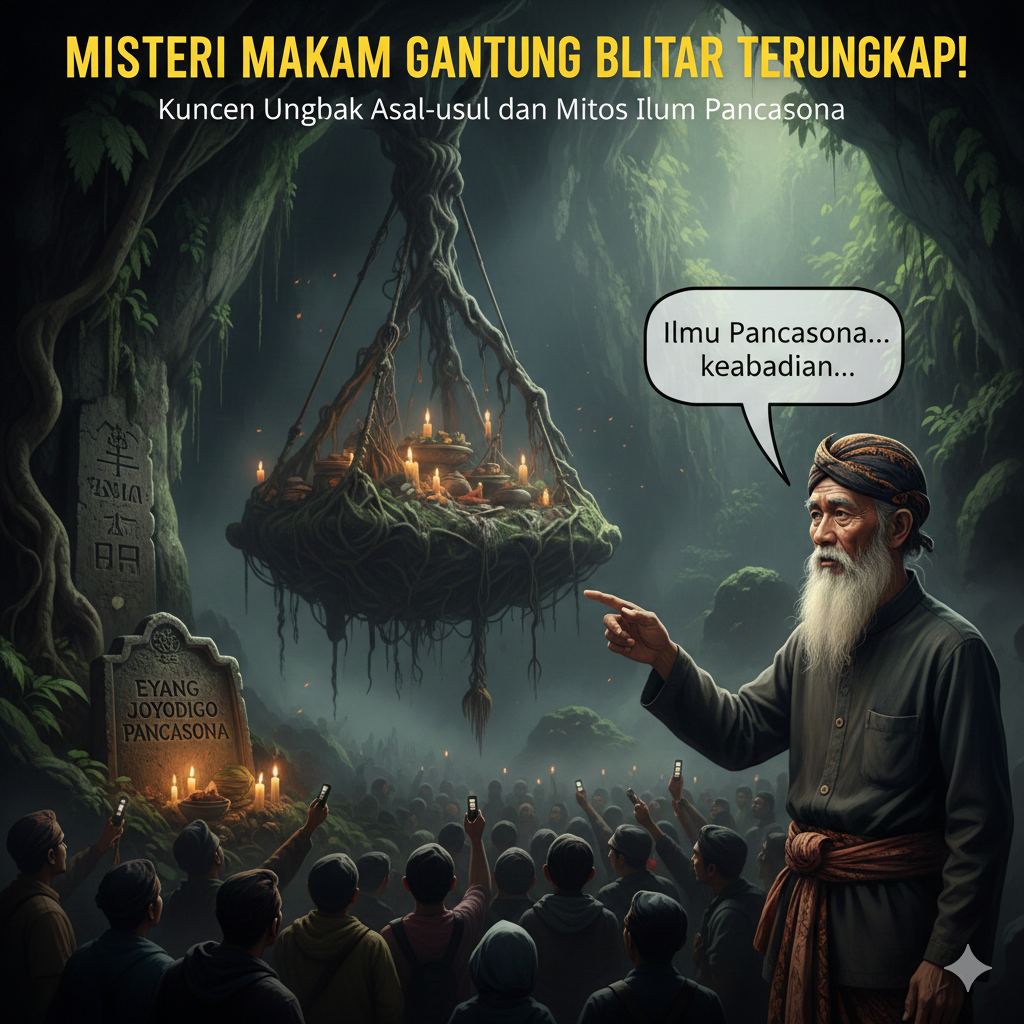 Makam gantung blitar