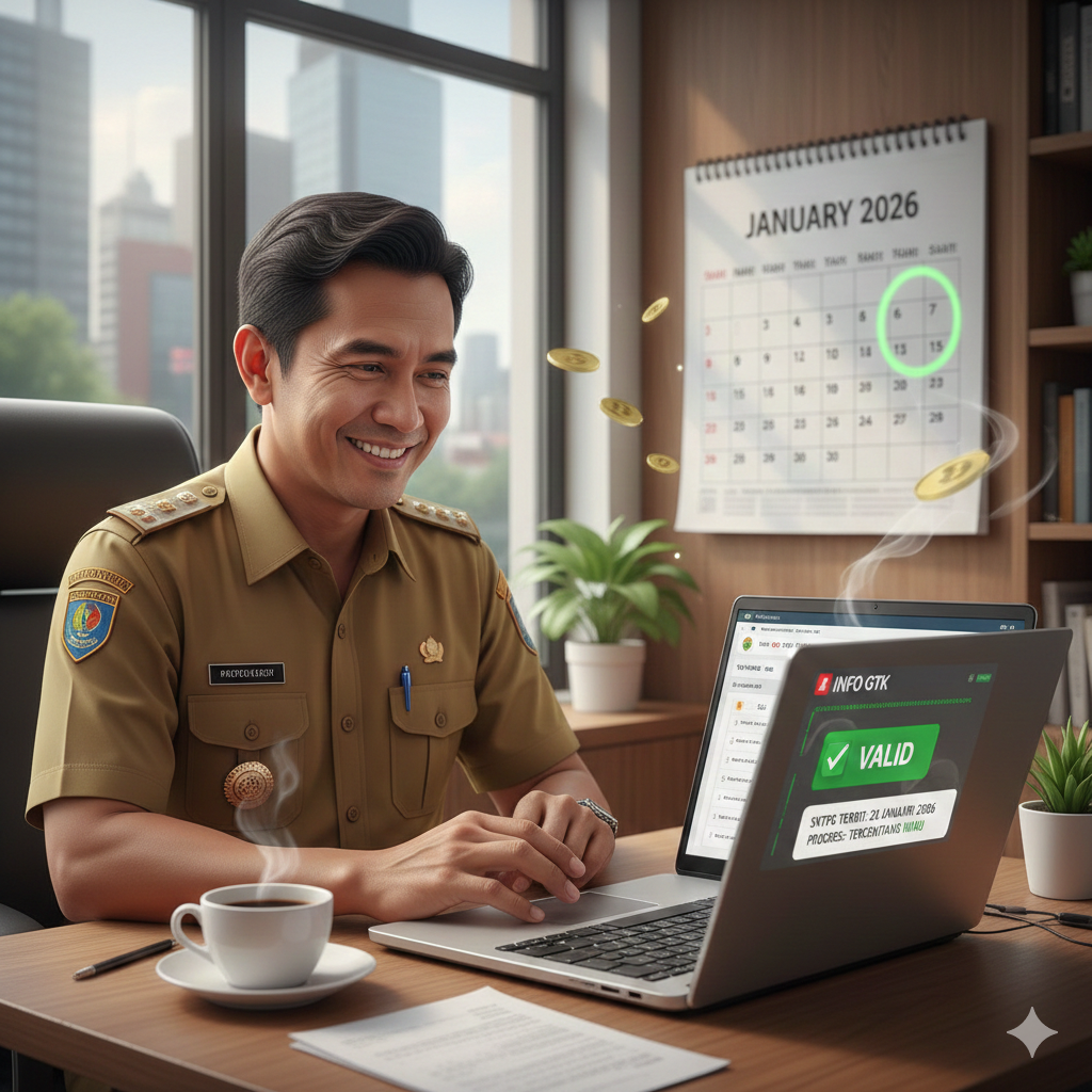 SKTPG Terbit 20 Januari 2026, Tanda Tunjangan Profesi Guru Segera Cair