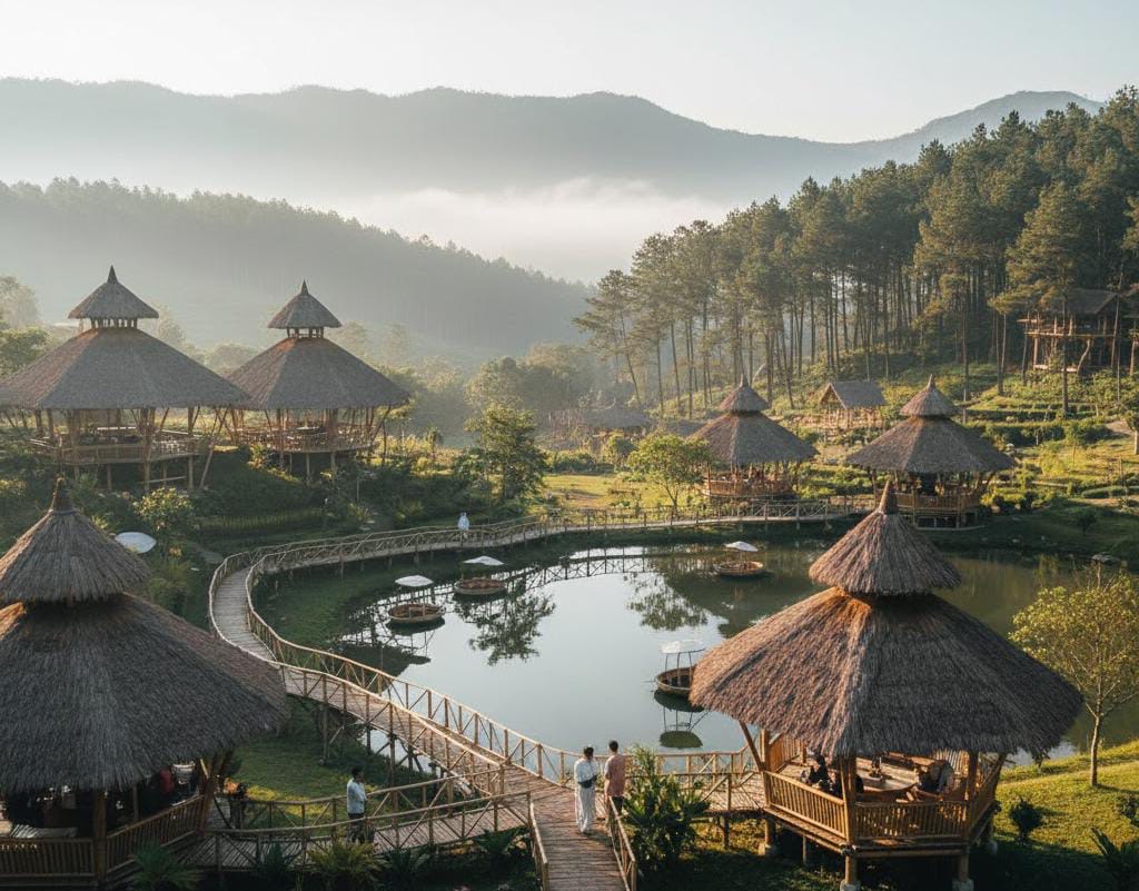16 Wisata Bandung Terbaik 2025 Paling Hit dan Ramah Keluarga, Dari Dusun Bambu hingga Kawah Putih yang Selalu Bikin Takjub