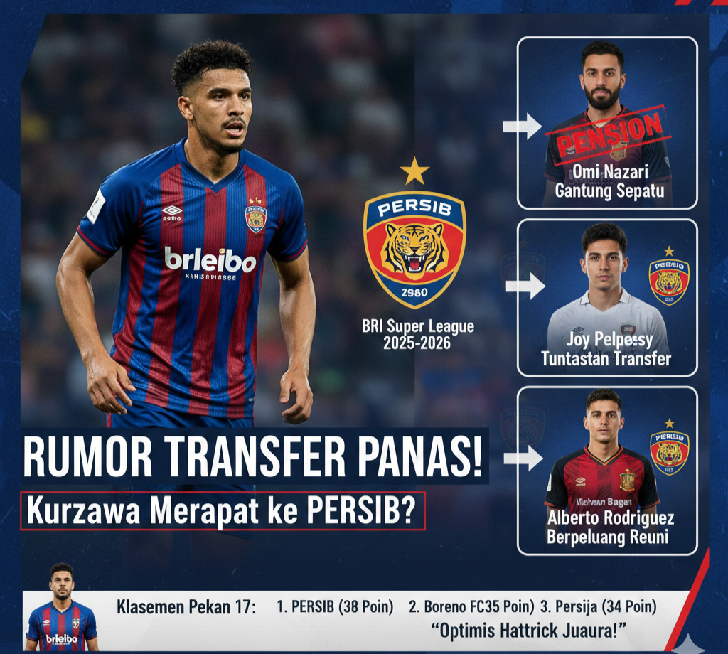 Bos Persib Buka Suara, Kode Keras Levin Kurzawa ke Persib Bandung Muncul di Tengah Bursa Transfer Panas Maung Bandung